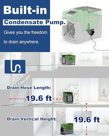 ALORAIR 180 PPD LGR Commercial Dehumidifier - Image 4
