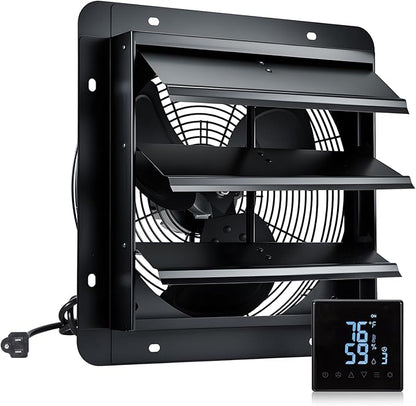 GROWNEER 14 Inch Shutter Exhaust Fan by GROWNEER