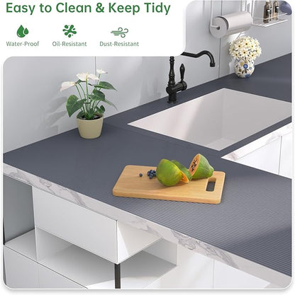 Shelf and Drawer Liner for Kitchen Cabinet, Non-Adhesive 24in x 240in - Image 4