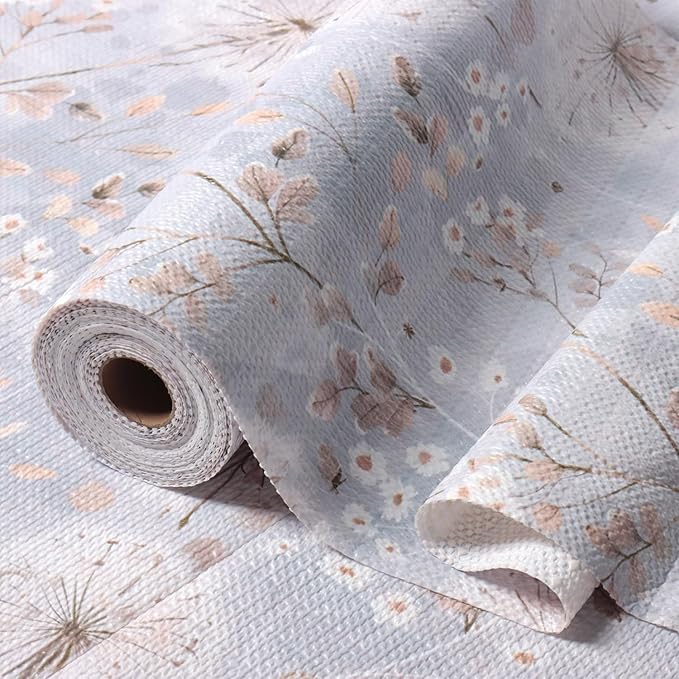 Dandelion Shelf Liners Strong Non-Slip and Non Adhesive Shelf and Drawer Liners by Amiitay
