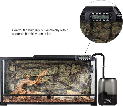 REPTI ZOO 4L Reptile Fogger Mister Tank, Terrariums Digital Tank Timing - Image 2