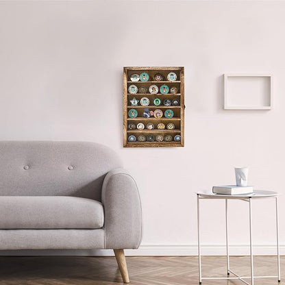 12x16 Shadow Box Frame with Removable Shelves, Collectible Display Shelves Case - Image 6