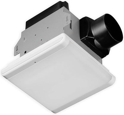 Homewerks 7146-80-MS Bathroom Fan Integrated Dimmable LED Light Humidity Sensor - Image 6
