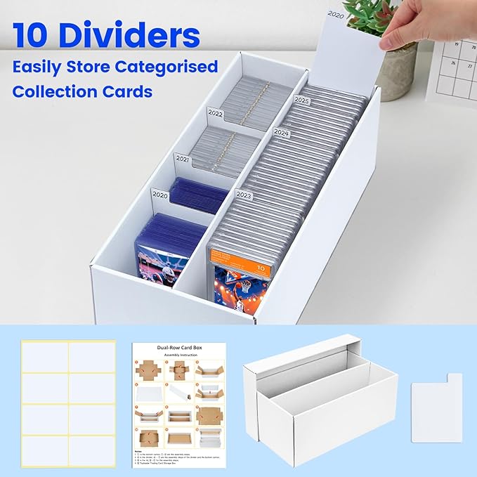 Pulchra 4 Pack Trading Graded Card Storage Box - Image 5