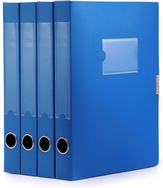 A4 Storage File Boxes Plastic Archives Cases by HUA+JIE