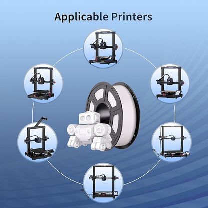 ANYCUBIC Silk Filament, Clog-Free Shiny 3D Printing PLA Filament 1.75mm - Image 7