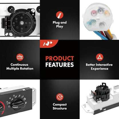 A-Premium HVAC Heater Climate Control Panel Compatible - Image 8