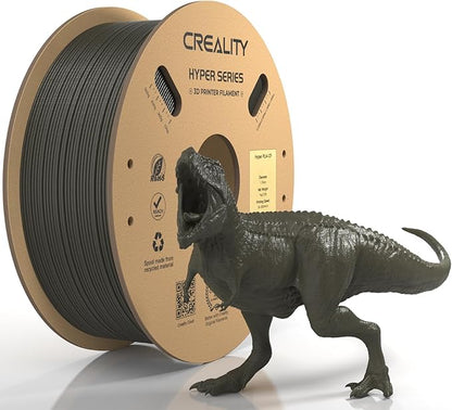 Official Creality Hyper PLA-CF Filament 1.75mm, High Speed PLA-CF 30-300mm/s 3D by Creality