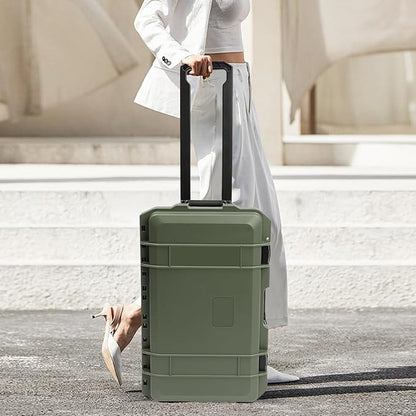22" Weatherproof Hard Case Rolling Waterproof Case Dry Box - Image 4