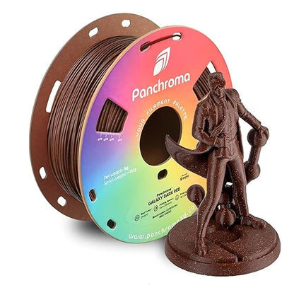 Polymaker Panchroma Galaxy PLA Filament 1.75mm, Galaxy Dark Red 3D Printer PLA by Polymaker