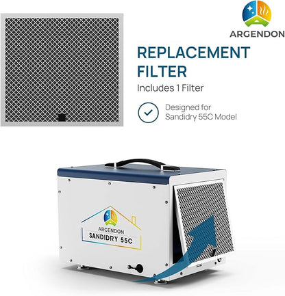 Argendon Filter Replacement, MERV-1 Filter Replacement Set - Image 2