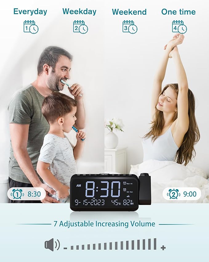 Roxicosly Projection Alarm Clock - Image 4