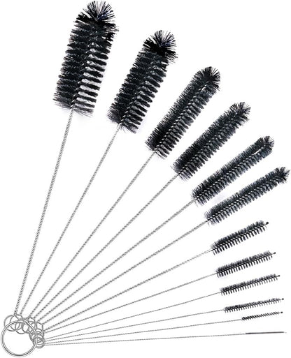 Straw Cleaner Brush Set, 12 Pieces Extra Long Pipe Water Bottle Brushes - Image 8
