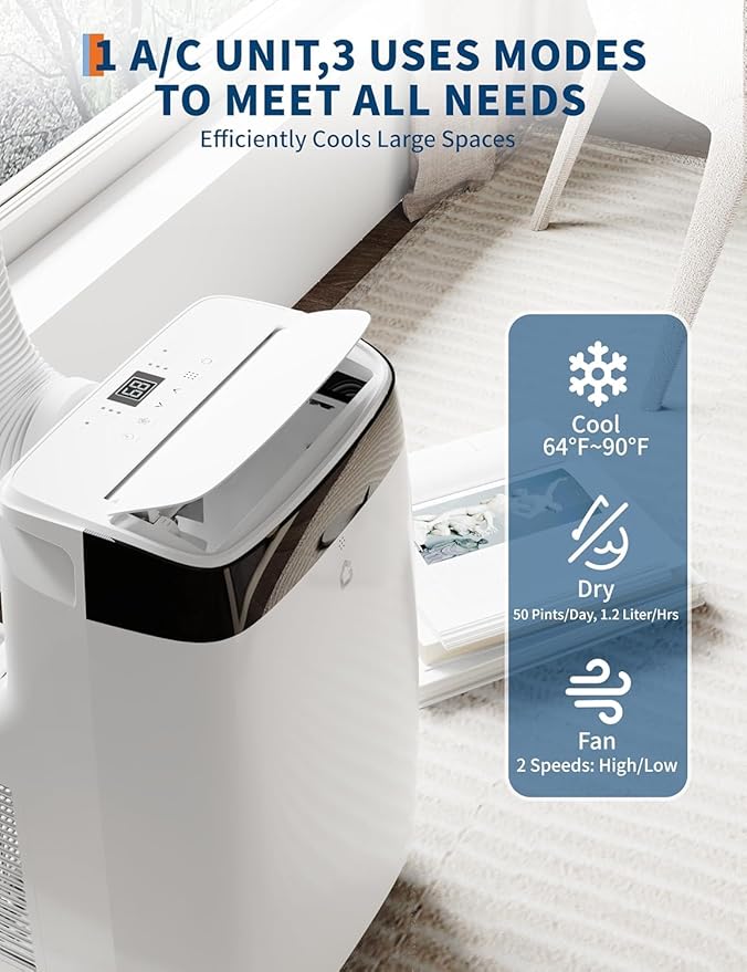 10, 000 BTU Portable Air Conditioner - Image 4