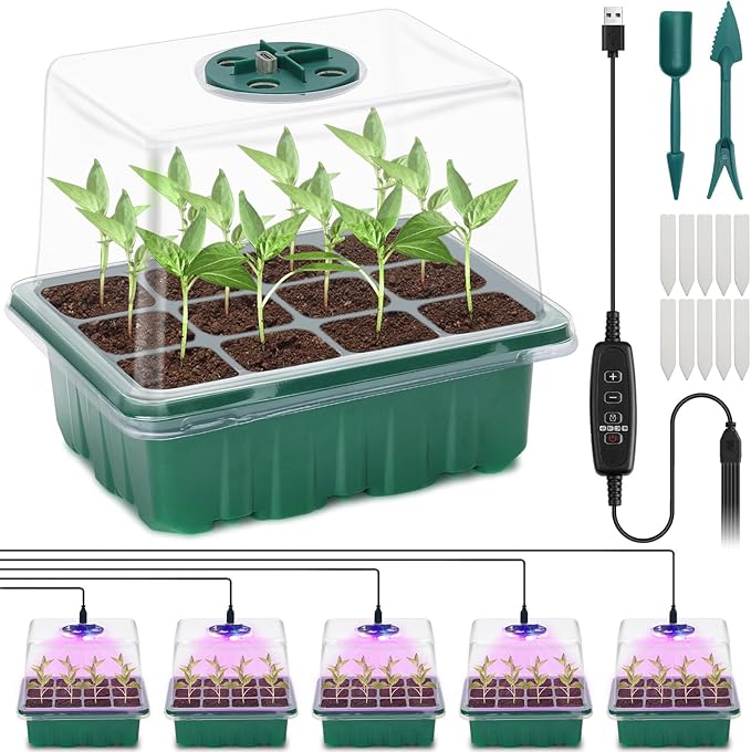 Seed Starter Tray, Plant Propagation Station by Idealife