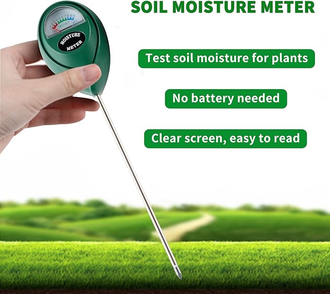 Soil Moisture Meter, Plant Water Meter Soil Meter Moisture Sensor Hygrometer - Image 2