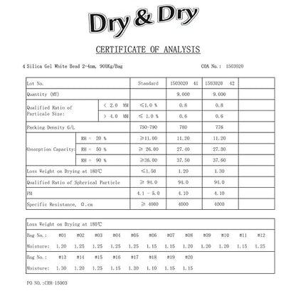 Dry & Dry 10 Gram Silica Gel Packets, Rechargeable Fabric Silica Gel Packs - Image 8