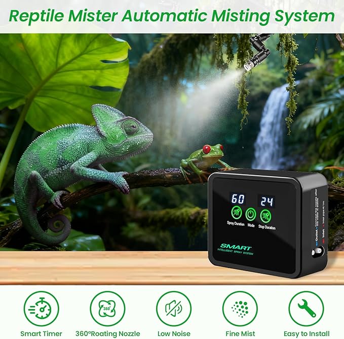 Reptile Mister Automatic Misting System, Reptile Humidifiers - Image 2