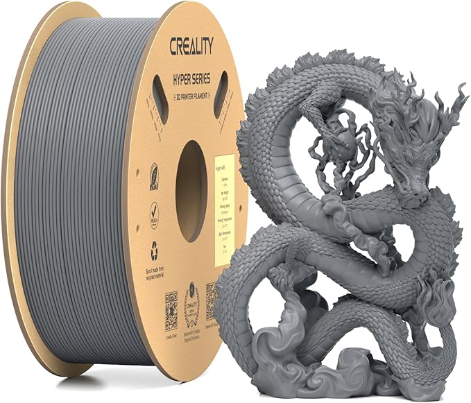 Official Creality Hyper ABS Filament 1.75mm, High Speed ABS 30-350mm/s 3D by Creality