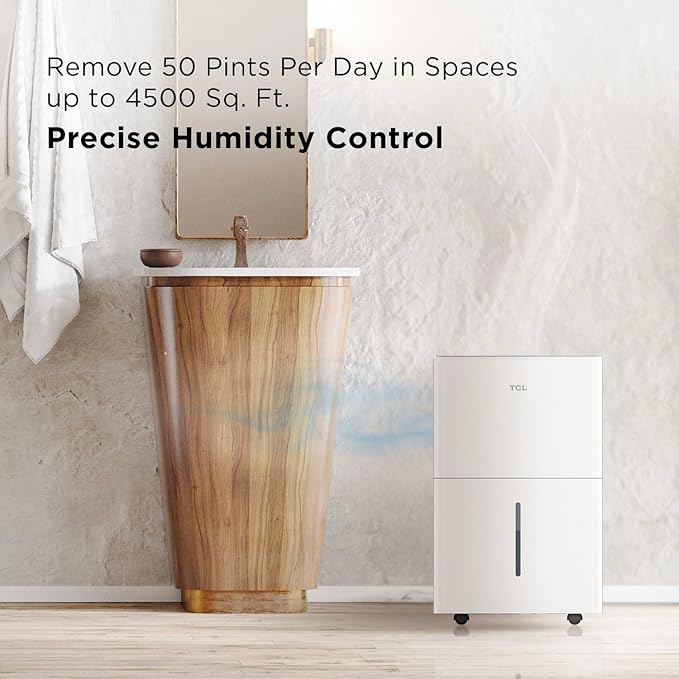 TCL 4500 Sq. Ft. Smart Dehumidifier - Image 4