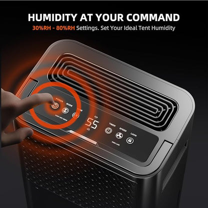 SPIDER FARMER Dehumidifier, 32 Pints Plant Dehumidifier - Image 2