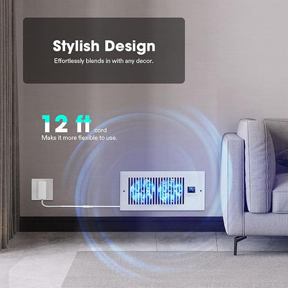 VIVOSUN Quiet Register Booster Fan - Image 7