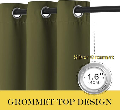 NICETOWN Blackout Curtains 84 Inch Length, Thermal Insulated Curtains - Image 6