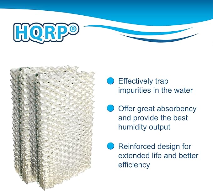 HQRP 4-Pack Wick Filter Replacement - Image 3