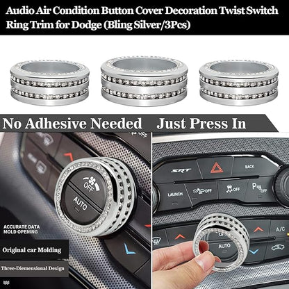Auprite Climate Control Knob Covers - Image 3