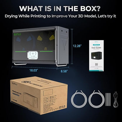 Filament Dryer Box S4, Four-Spool 3D Printer Dehydrator - Image 6