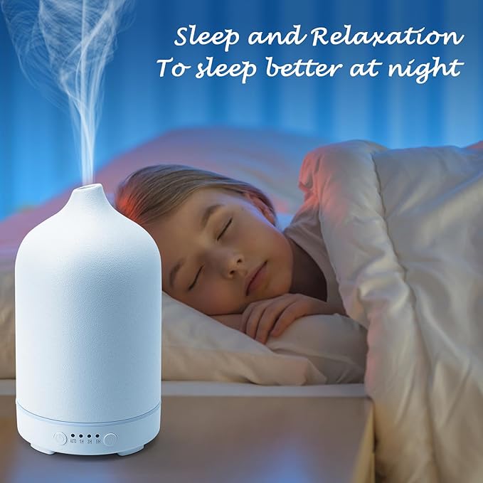 Diffuserlove Ceramic Diffuser 250ML Essential Oil Diffusers Aromatherapy - Image 7