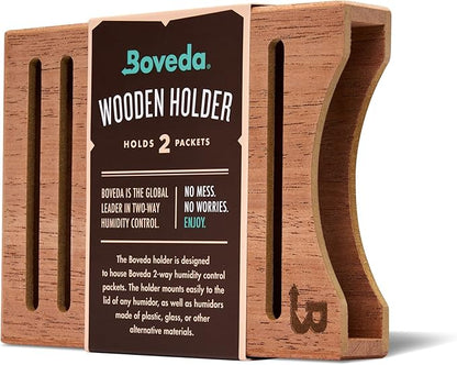 Boveda Cedar Wood Humidity Pack Holder by Boveda