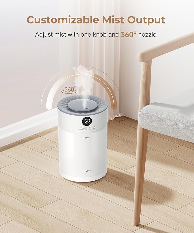 Abolee Humidifiers for Plants 4.5L Cool Mist - Image 5