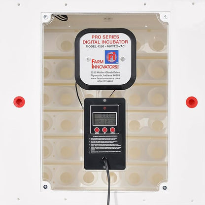 Farm Innovators 41 Egg Digital Circulated Air Incubator w/Auto Turning & - Image 7