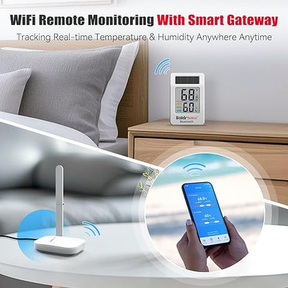 BaldrTherm WiFi Thermometer, Wireless Smart Thermometer, Remote Temperature - Image 6
