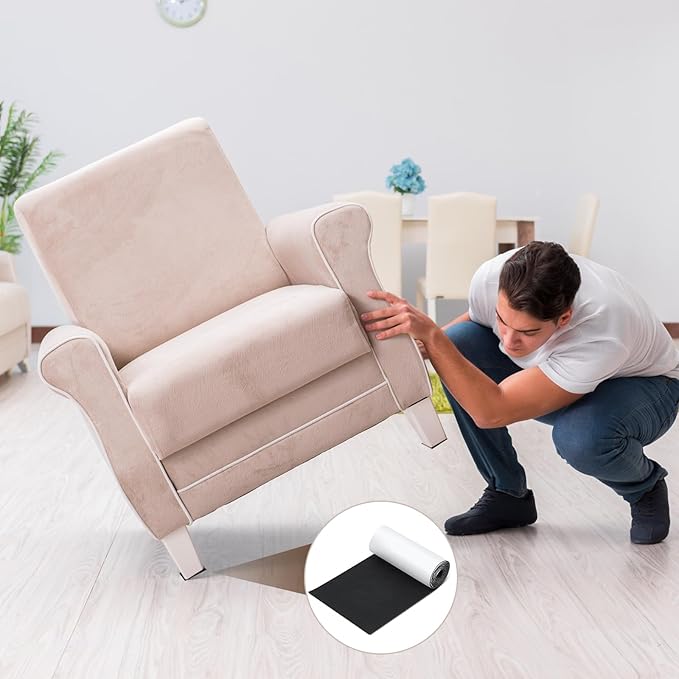 Large Felt Furniture Pads 8 x 60 Inch Non Slip Self Adhesive Heavy Duty - Image 7
