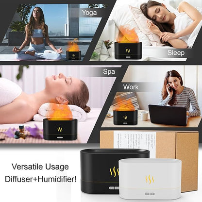 Essential Oil Diffuser, Flame Air Humidifier - Image 7