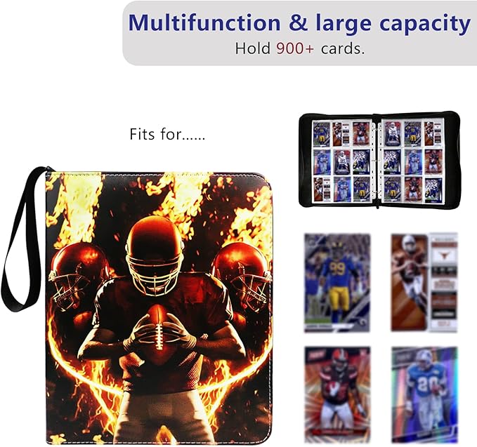 Football Card Binder, 2025 Sports Trading Card - Image 3