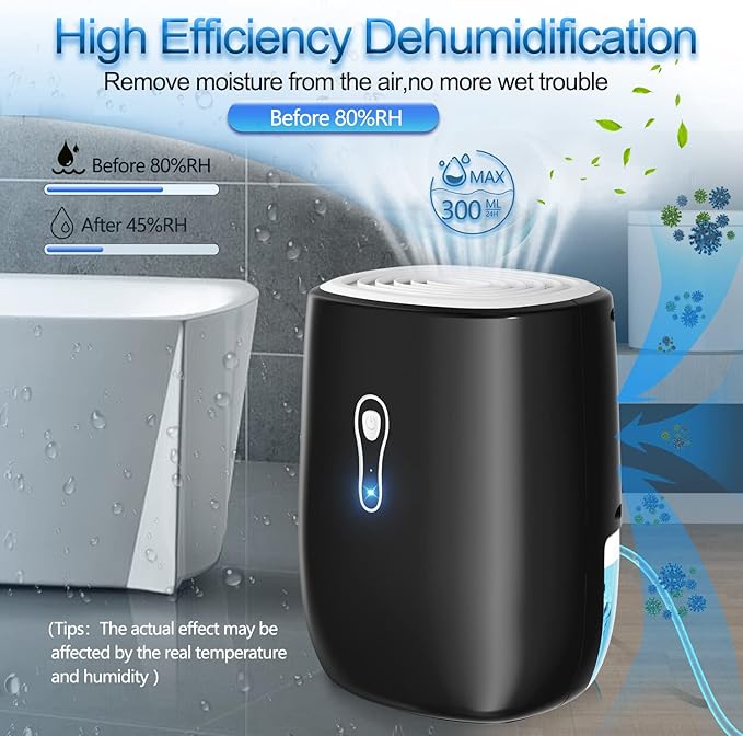 Dehumidifiers for Home 27oz Small Auto Shut off Dehumidifiers - Image 7