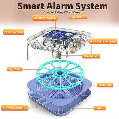 Incubators for Hatching Eggs, Smart Egg Incubator - Image 4