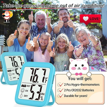 Antonki 2 Pack Room Thermometer - Image 7