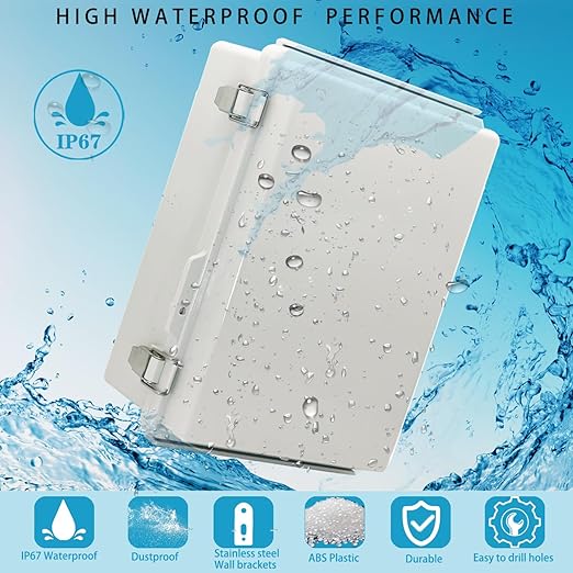 Waterproof Electrical Box Junction Box Weatherproof IP67 ABS Plastic Enclosure - Image 2