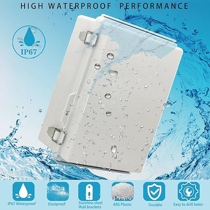 Waterproof Electrical Box Junction Box Weatherproof IP67 ABS Plastic Enclosure - Image 2