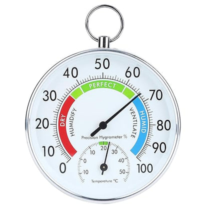 Greenhouse Temperature High Grow Meter, Indoor Thermometer Hygrometer Wall - Image 9