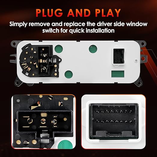 599-212 HVAC Control Module A/C Heater Climate Panel Switch Compatible - Image 6