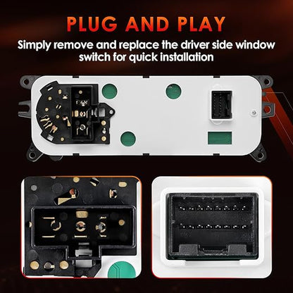 599-212 HVAC Control Module A/C Heater Climate Panel Switch Compatible - Image 6