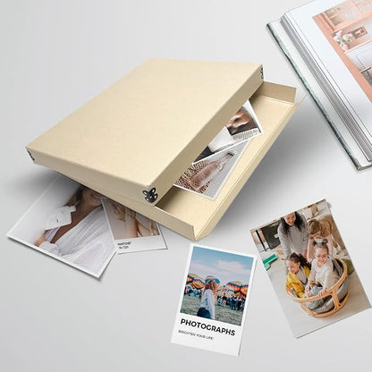 Lineco Museum Archival Storage Box, 11.75x15.25x1.5 in. Drop Front Design. - Image 8