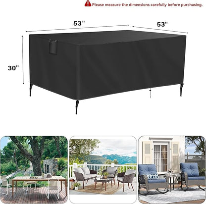 TUOKING Outdoor Furniture Covers Heavy-Duty 420D Waterproof Cover, All-Weather - Image 2
