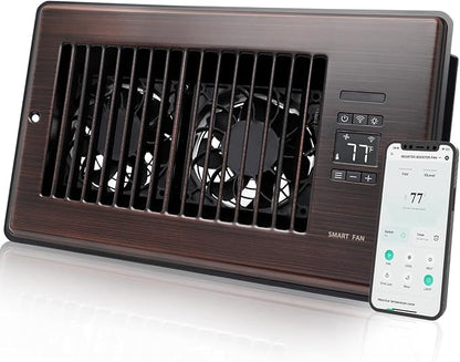 Super Quiet Register Booster Fan by Howeall