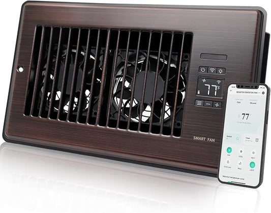 Super Quiet Register Booster Fan by Howeall